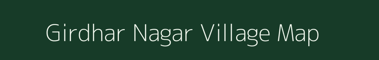 Girdhar Nagar village map in Uttarakhand