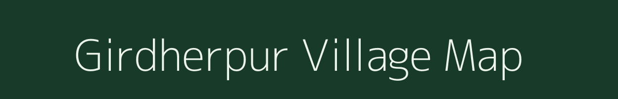 Girdherpur village map in Uttar Pradesh