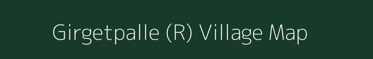 Girgetpalle (R) village map in Andhra Pradesh