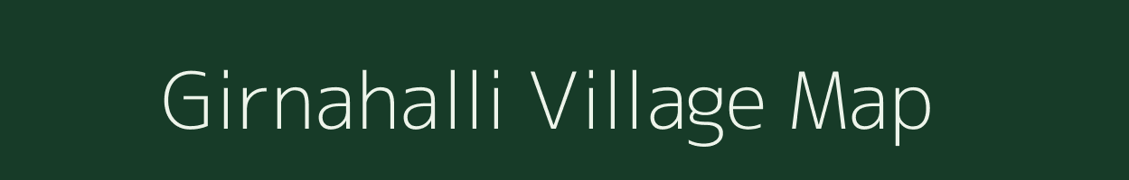 Girnahalli village map in Karnataka