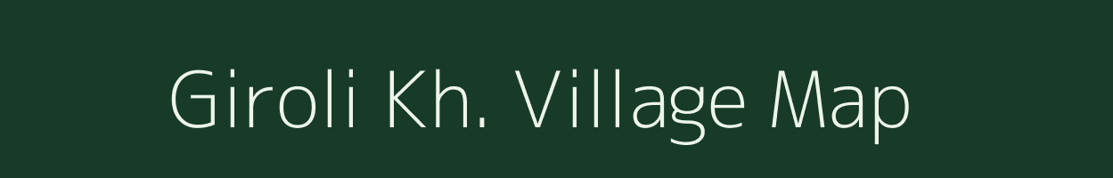 Giroli Kh. village map in Maharashtra