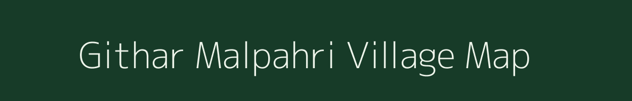 Githar Malpahri village map in Madhya Pradesh