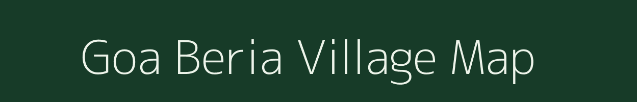 Goa Beria village map in West Bengal