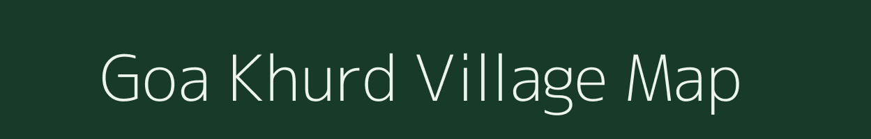 Goa Khurd village map in Jharkhand