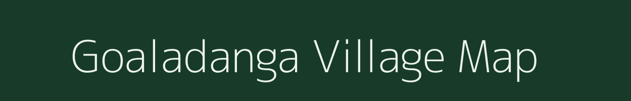 Goaladanga village map in West Bengal