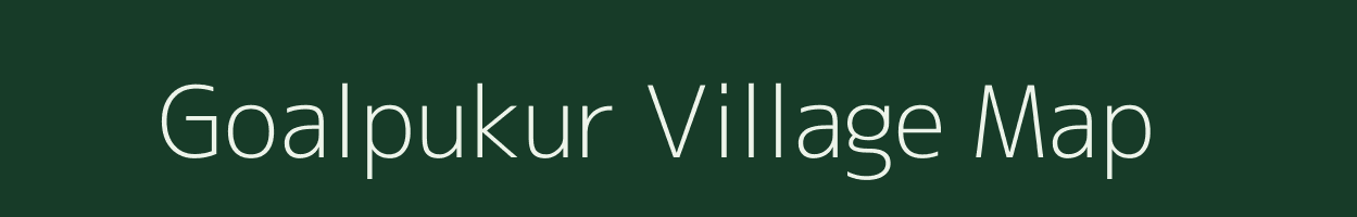 Goalpukur village map in West Bengal