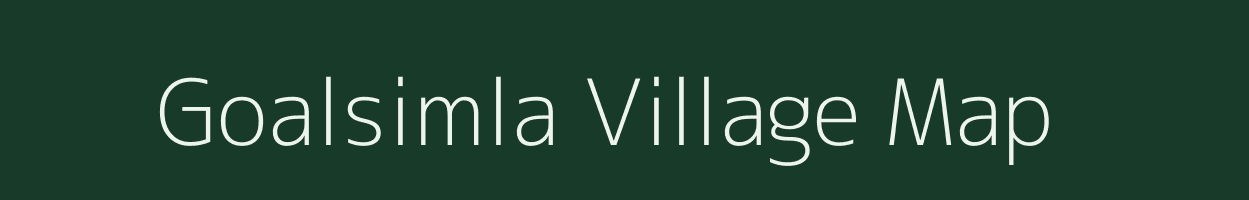 Goalsimla village map in Jharkhand