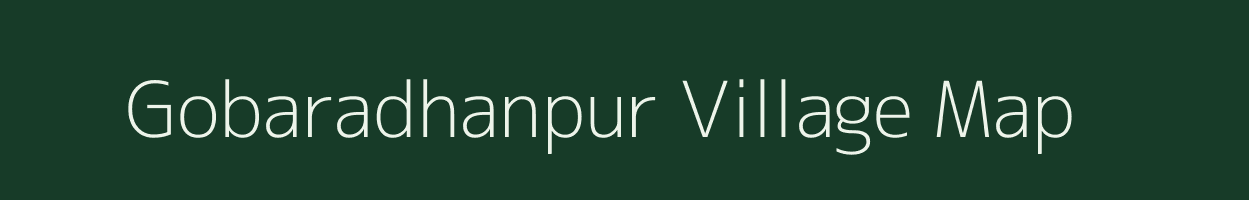 Gobaradhanpur village map in Odisha