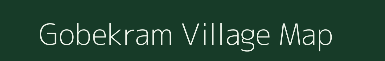 Gobekram village map in Meghalaya