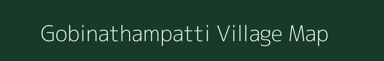 Gobinathampatti village map in Tamil Nadu