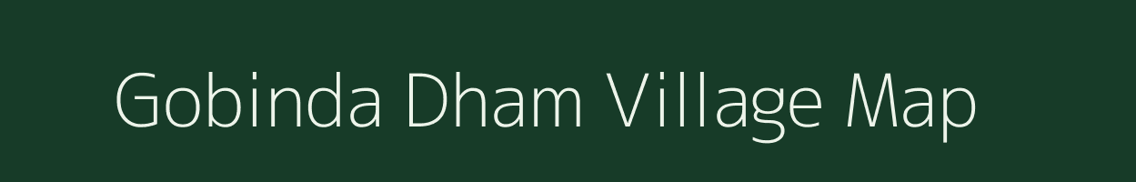 Gobinda Dham village map in West Bengal