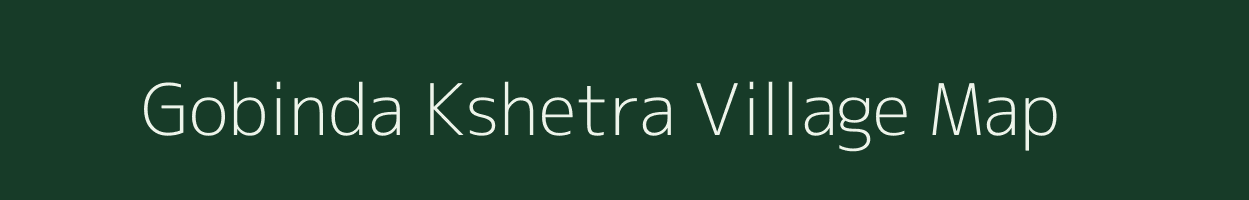 Gobinda Kshetra village map in West Bengal