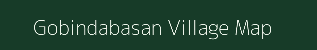 Gobindabasan village map in West Bengal