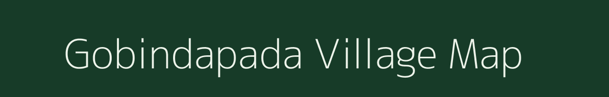 Gobindapada village map in Odisha