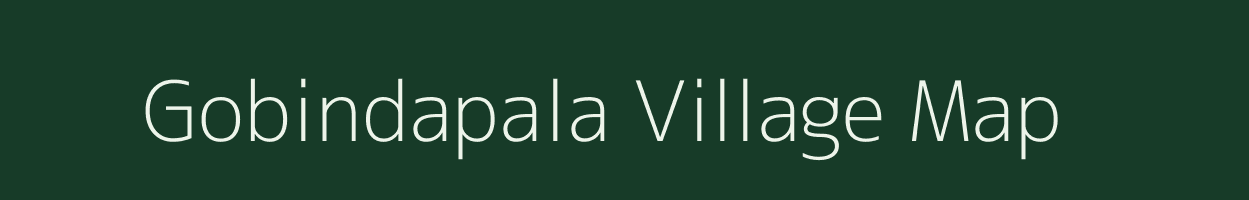 Gobindapala village map in West Bengal
