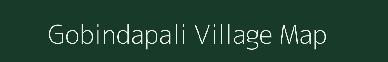 Gobindapali village map in Odisha