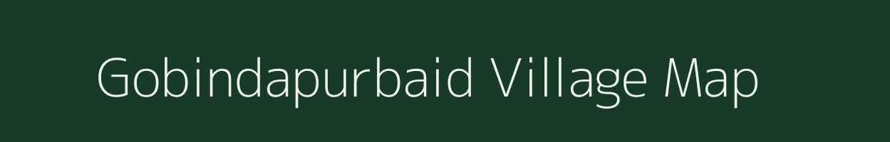 Gobindapurbaid village map in West Bengal