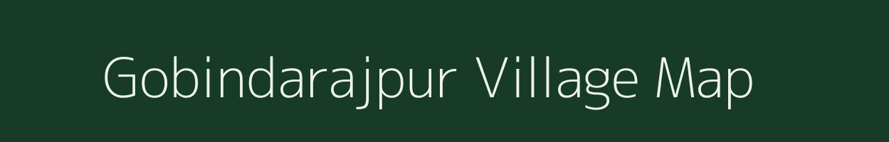 Gobindarajpur village map in Odisha