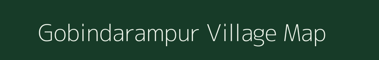 Gobindarampur village map in West Bengal