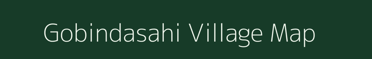 Gobindasahi village map in Odisha