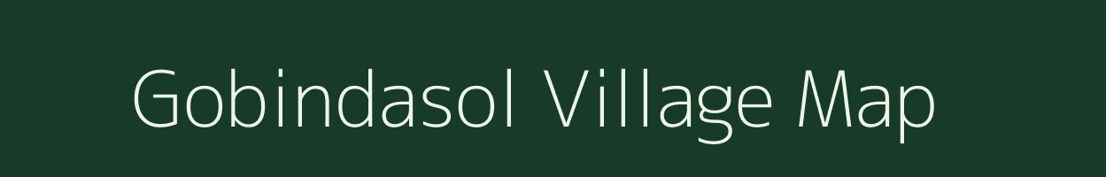 Gobindasol village map in West Bengal