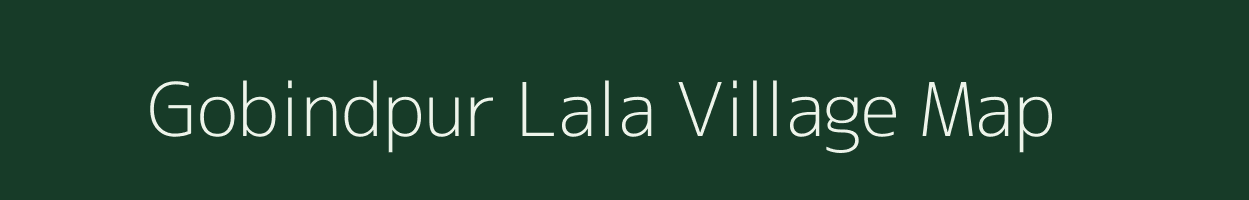 Gobindpur Lala village map in Uttar Pradesh