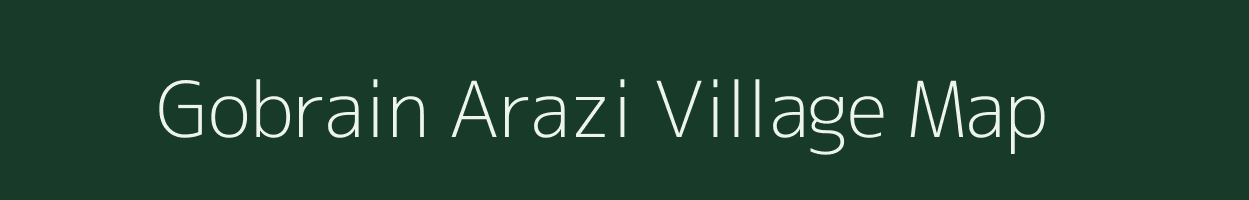 Gobrain Arazi village map in Bihar