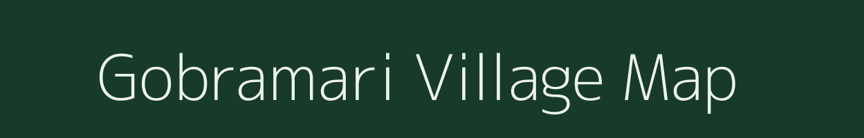 Gobramari village map in West Bengal