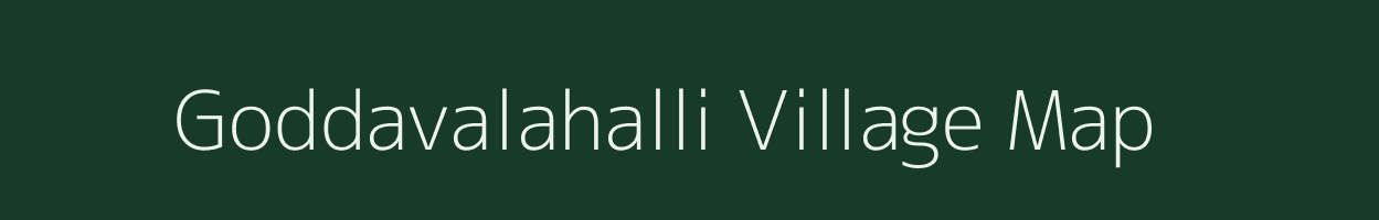 Goddavalahalli village map in Karnataka