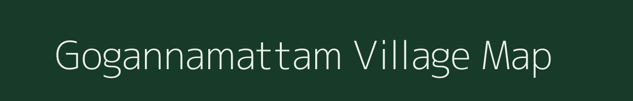 Gogannamattam village map in Andhra Pradesh
