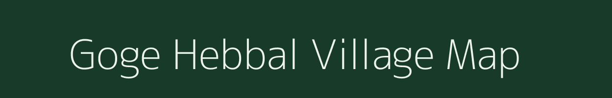 Goge Hebbal village map in Karnataka