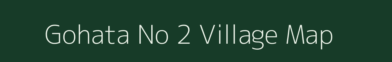 Gohata No 2 village map in Madhya Pradesh