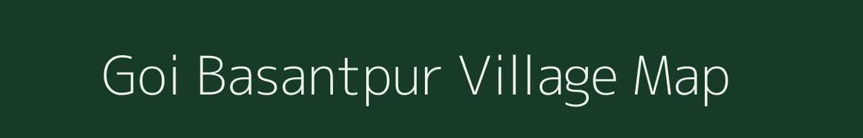 Goi Basantpur village map in Uttar Pradesh