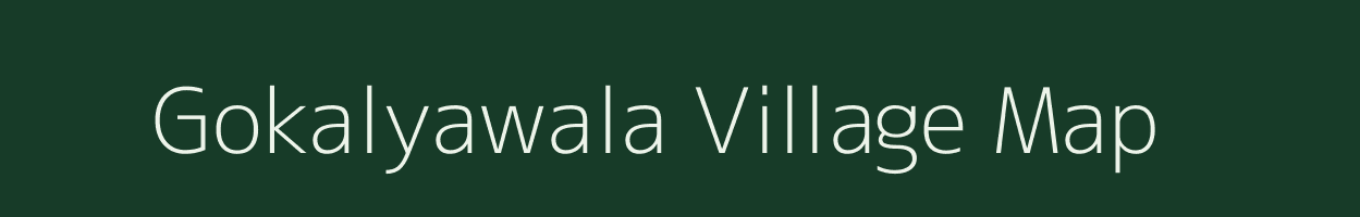 Gokalyawala village map in Rajasthan