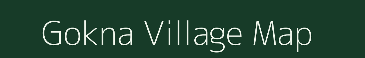 Gokna village map in West Bengal