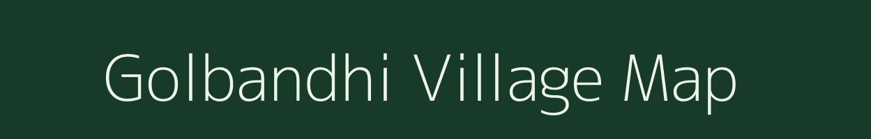 Golbandhi village map in West Bengal