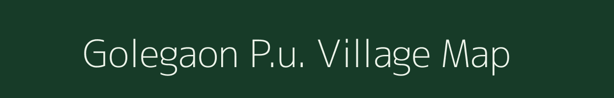 Golegaon P.u. village map in Maharashtra