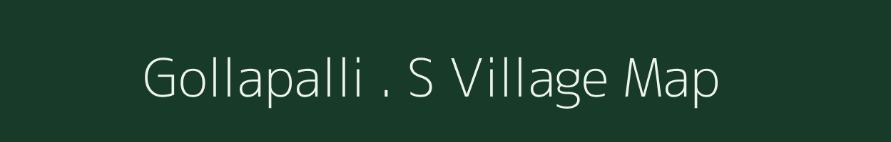 Gollapalli . S village map in Karnataka