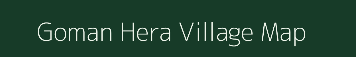 Goman Hera village map in Nct of Delhi