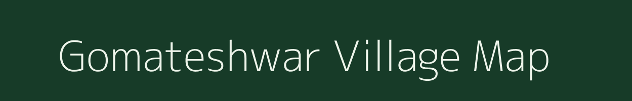 Gomateshwar village map in Rajasthan