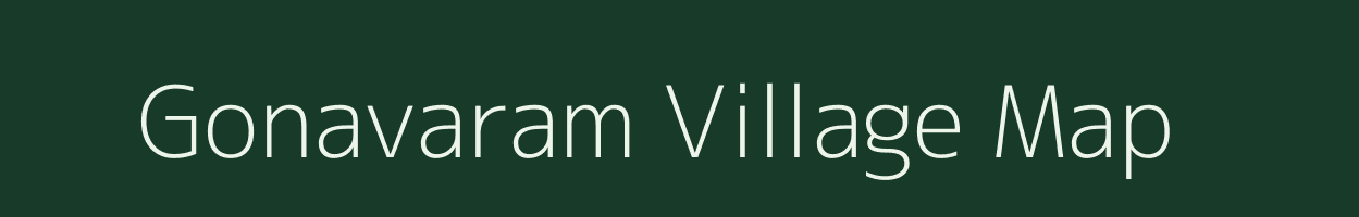Gonavaram village map in Andhra Pradesh