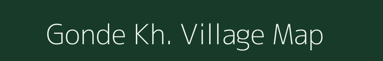 Gonde Kh. village map in Maharashtra