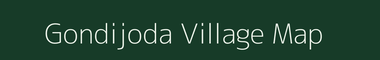 Gondijoda village map in Odisha