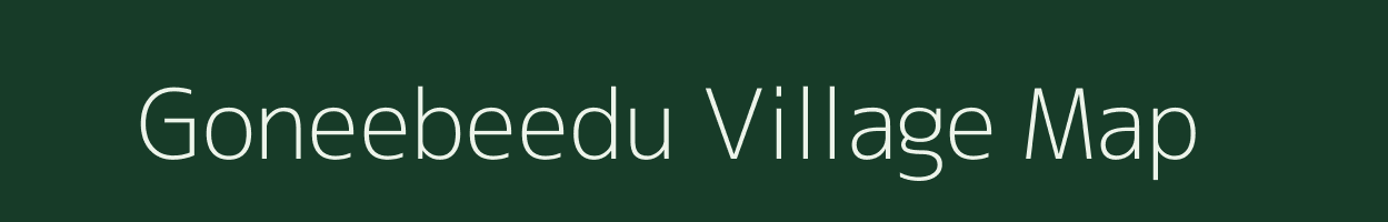 Goneebeedu village map in Karnataka