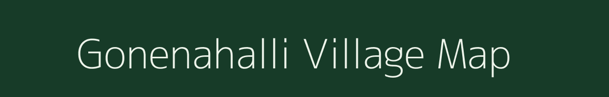 Gonenahalli village map in Karnataka