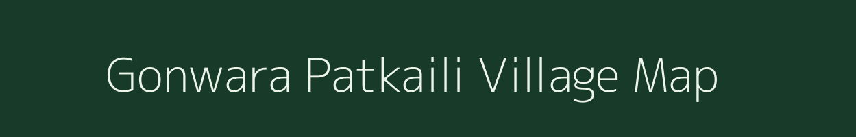 Gonwara Patkaili village map in Bihar