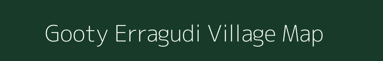 Gooty Erragudi village map in Andhra Pradesh