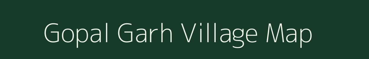 Gopal Garh village map in Rajasthan