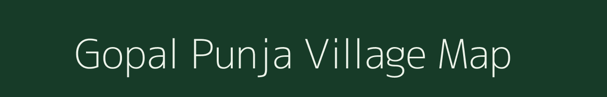 Gopal Punja village map in West Bengal