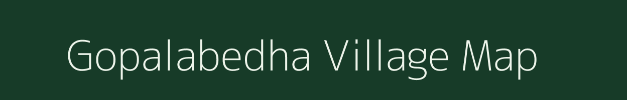 Gopalabedha village map in Odisha